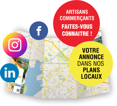 Carte des réseaux sociaux